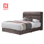 MICHELLE Pet-Friendly Fabric Bed Frame