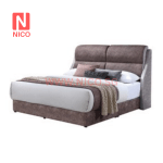 NICHOLAS Pet-Friendly Fabric Bed Frame