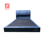 (Ready Stock) DAVID Pet-Friendly Fabric Divan Queen Bed Frame – LGE007 Lagoon