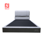 (Ready Stock) GRACE Pet-Friendly Fabric Divan Queen Bed Frame – LGE010 Clouds