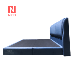 (Ready Stock) DAVID Pet-Friendly Fabric Divan Queen Bed Frame – LGE007 Lagoon - Image 3